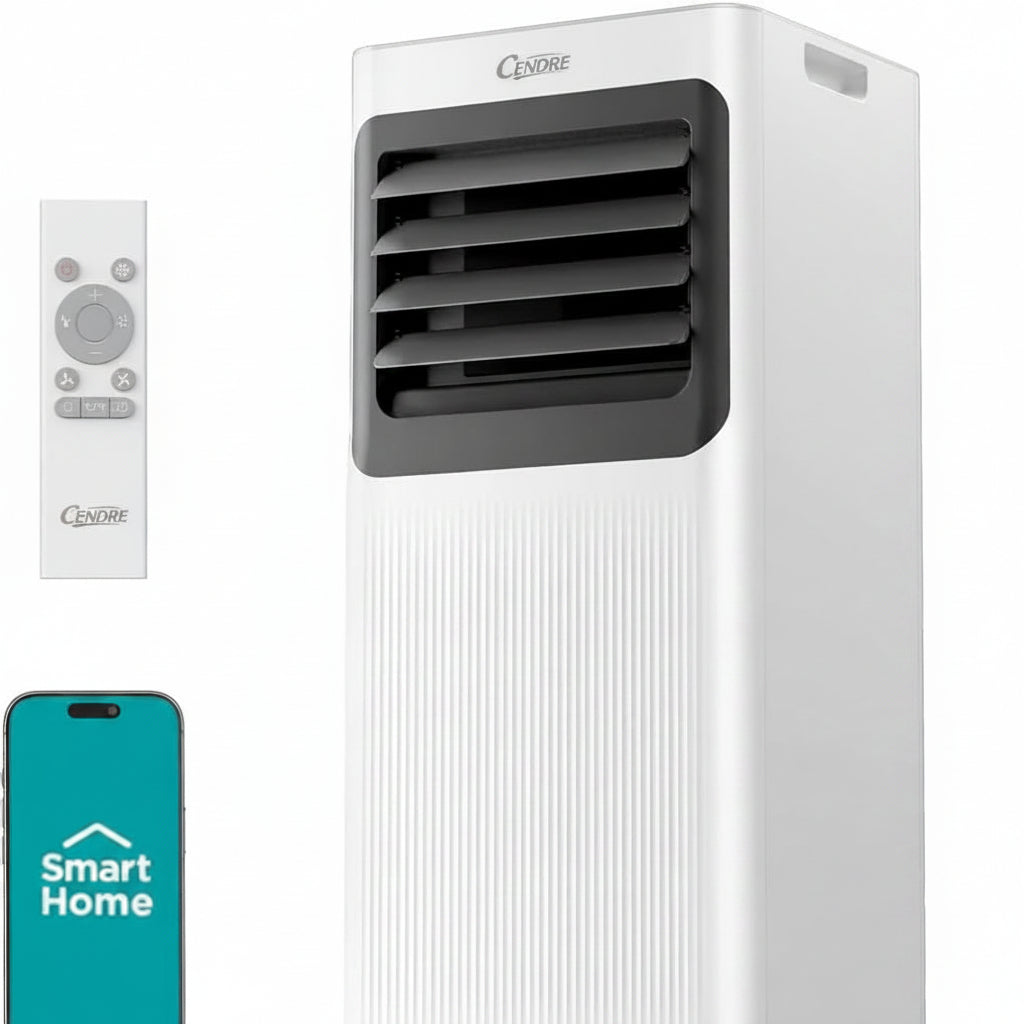 Cendre Pro 16,000 BTU Portable Air Conditioner 5-in-1 with WiFi Control - Lo Cendre