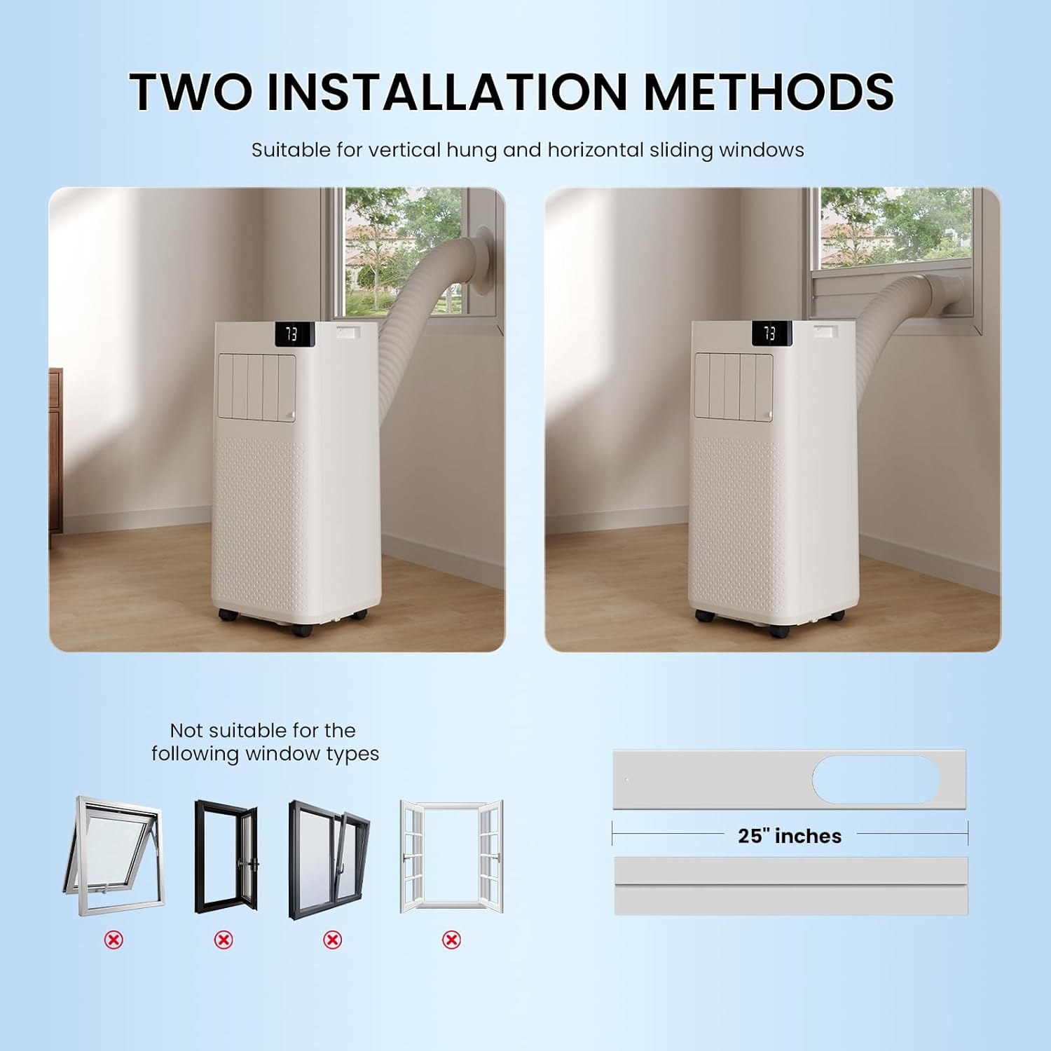 Cendre 16000 BTU Portable Air Conditioner with WiFi – 5-in-1 Smart AC Unit - Lo Cendre